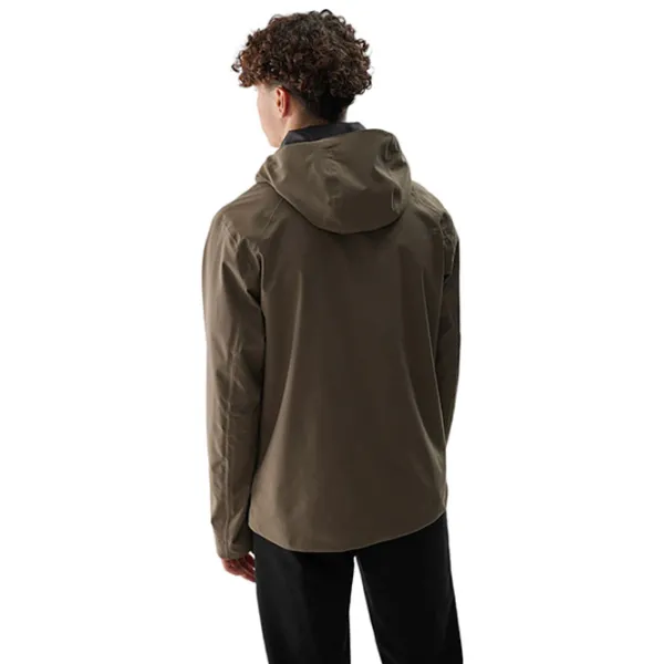 Jachetă sport pentru bărbați 4F 4FWSS24TTJAM462-43S L/ Khaki photo 3 Jachetă sport pentru bărbați 4F 4FWSS24TTJAM462-43S L/ Khaki photo 3