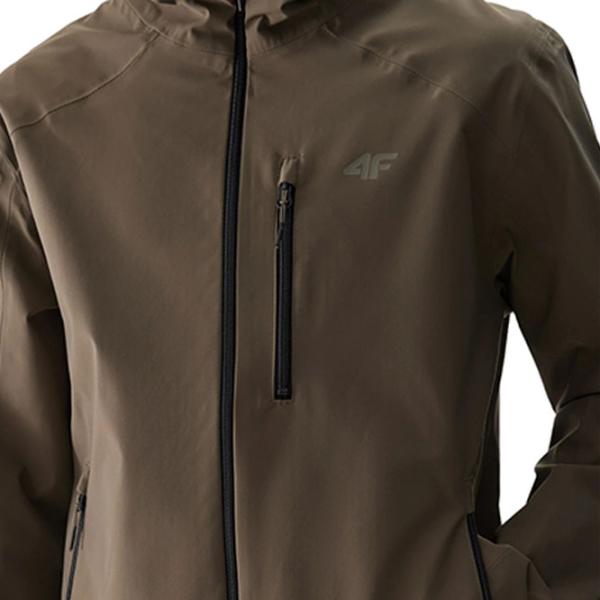 Jachetă sport pentru bărbați 4F 4FWSS24TTJAM462-43S XL/ Khaki photo 5