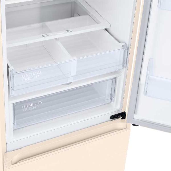 Frigider Samsung RB38C603EEL/UA cu congelator jos 385 l / 203 cm / Beige photo 7