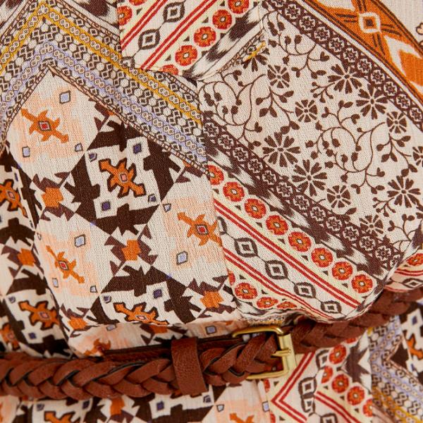 Rochie pentru femei Koton 4SAK80015UW XL/ Orange Design photo 5
