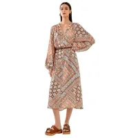 Rochie pentru femei Koton 4SAK80015UW 2XL/ Orange Design