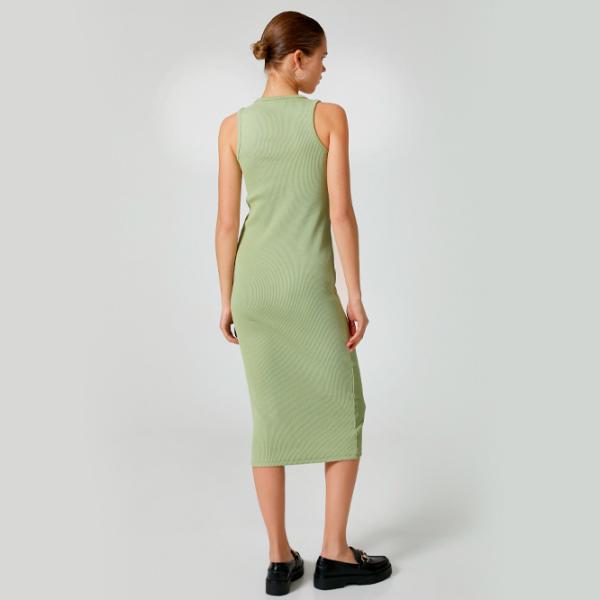 Rochie pentru femei Koton 4SAL80031IK S/ Khaki photo 2