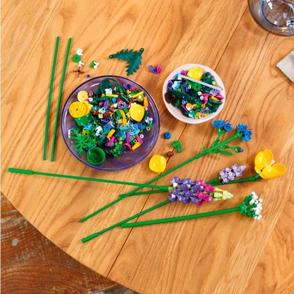 Constructor LEGO Wildflower Bouquet Clasic/ Multicolor photo 12