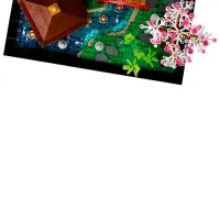 Constructor LEGO Tranquil Garden Clasic/ Multicolor photo 5