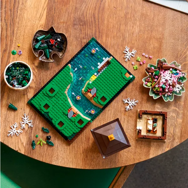 Constructor LEGO Tranquil Garden Clasic/ Multicolor photo 11