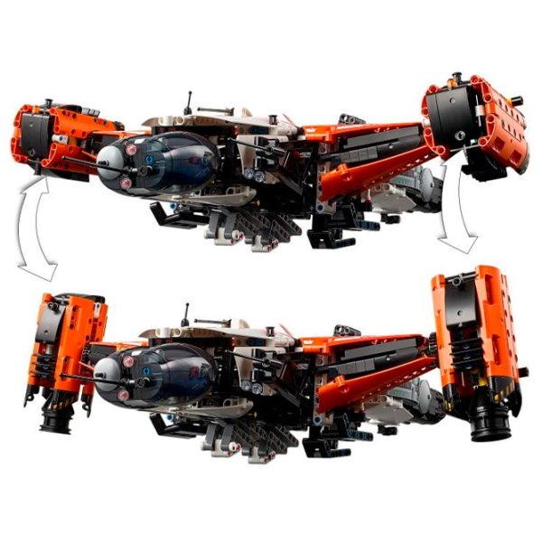 Constructor LEGO VTOL Heavy Cargo Spaceship LT81 Cosmos/ Multicolor photo 7