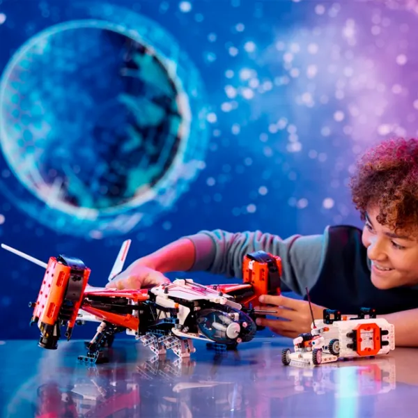 Constructor LEGO VTOL Heavy Cargo Spaceship LT81 Cosmos/ Multicolor photo 13