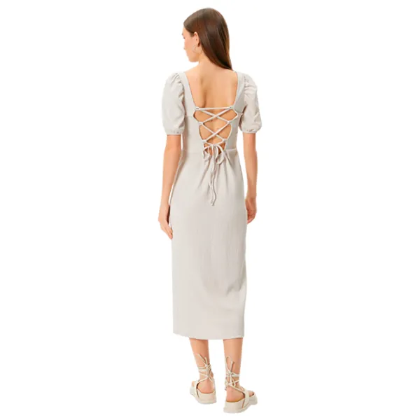 Rochie pentru femei Koton 4SAL80002IK L/ Beige photo 2 Rochie pentru femei Koton 4SAL80002IK L/ Beige photo 2