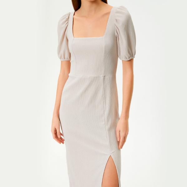 Rochie pentru femei Koton 4SAL80002IK L/ Beige photo 4 Rochie pentru femei Koton 4SAL80002IK L/ Beige photo 4