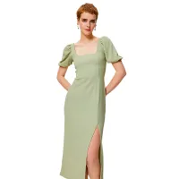 Rochie pentru femei Koton 4SAL80002IK S/ Green
