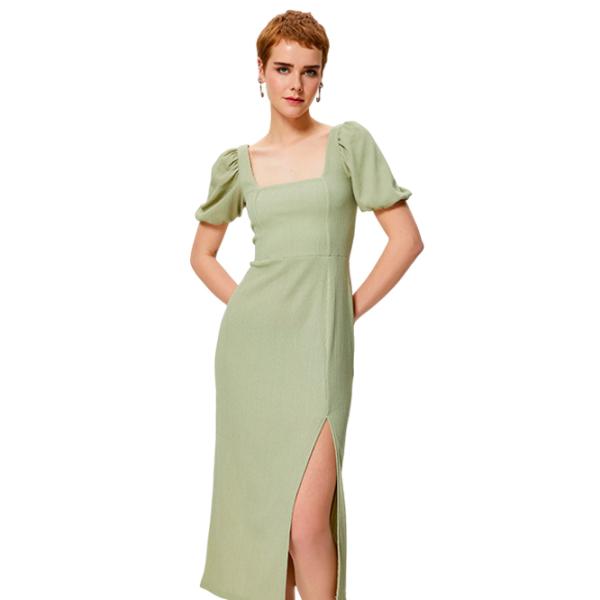 Платье для женщин Koton 4SAL80002IK XS/ Зелёный photo 1 Платье для женщин Koton 4SAL80002IK XS/ Зелёный photo 1
