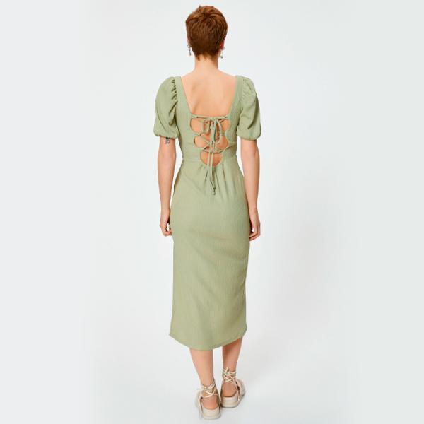 Платье для женщин Koton 4SAL80002IK XS/ Зелёный photo 2 Платье для женщин Koton 4SAL80002IK XS/ Зелёный photo 2