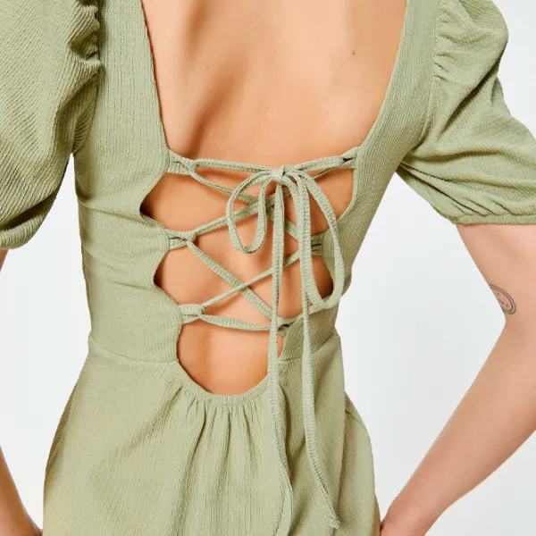 Платье для женщин Koton 4SAL80002IK XS/ Зелёный photo 4 Платье для женщин Koton 4SAL80002IK XS/ Зелёный photo 4