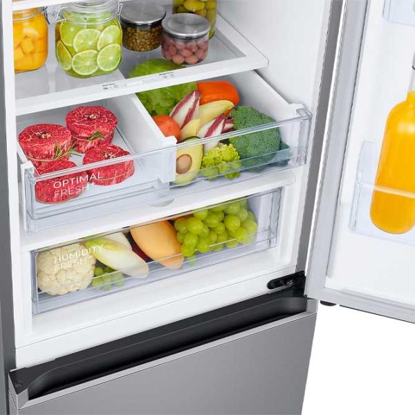 Frigider Samsung RB38C603ES9/UA cu congelator jos 385 l / 203 cm / Silver photo 7