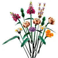 Constructor LEGO Flower Bouquet Clasic/ Multicolor photo 3