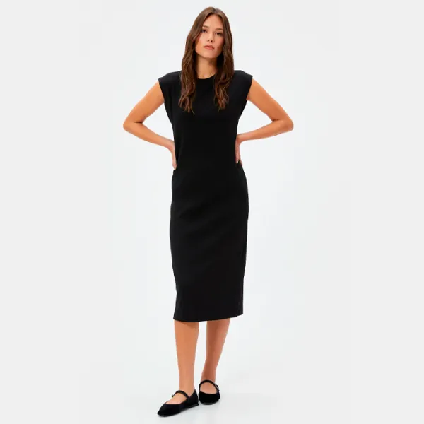 Rochie pentru femei Koton 4SAK80109EK L/ Black photo 4