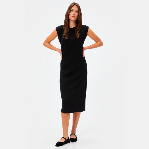 Rochie pentru femei Koton 4SAK80109EK L/ Black photo 4