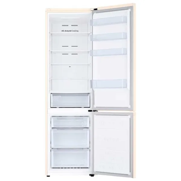 Frigider Samsung RB38C600EEL/UA cu congelator jos 285 l / 203 cm / Beige photo 4