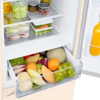 Frigider Samsung RB38C600EEL/UA cu congelator jos 285 l / 203 cm / Beige photo 6
