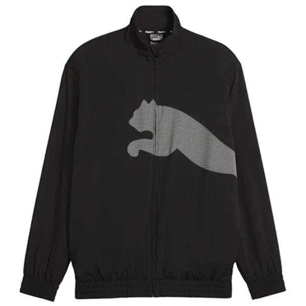 Jachetă sport pentru bărbați Puma Train Big Cat Woven Fz Jacket XL/ Black photo 1