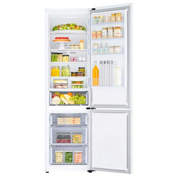 Frigider Samsung RB38C600EWW/UA cu congelator jos 385 l / 203 cm / White photo 5