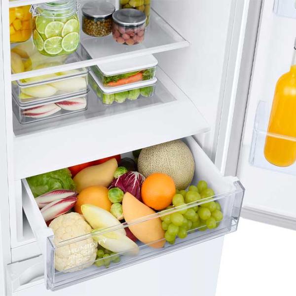 Frigider Samsung RB38C600EWW/UA cu congelator jos 385 l / 203 cm / White photo 6