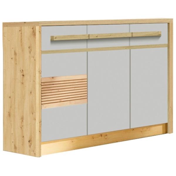 Comodă Fadome Bianco BN12 96 x 136 x 43/ MDF/ Latte photo 1