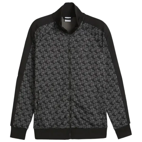 Jachetă sport pentru bărbați Puma T7 Aop Track Jacket Pt L/ Black photo 1