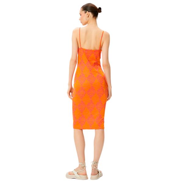 Платье для женщин Koton 4SAL80005IK L/ Оранжевый photo 2 Платье для женщин Koton 4SAL80005IK L/ Оранжевый photo 2