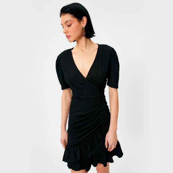 Платье для женщин Koton 4SAK80017EK XL/ Черный photo 4 Платье для женщин Koton 4SAK80017EK XL/ Черный photo 4