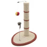 Когтеточка для кошек Comfy Leon Mouse Напольная/ Бежевый