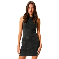 Rochie pentru femei Koton 4SAK80105EK S/ Anthracite