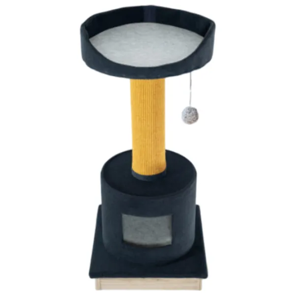 Ansamblu pentru pisici Comfy Paul Pe podea/ Black photo 1 Ansamblu pentru pisici Comfy Paul Pe podea/ Black photo 1