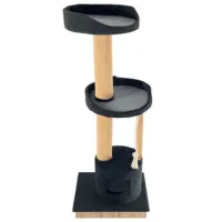 Когтеточка для кошек Comfy Mega Jack Напольная/ Серый