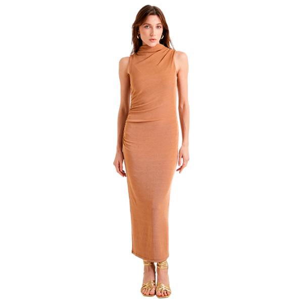 Rochie pentru femei Koton 4SAK80030UK M/ Brown photo 1