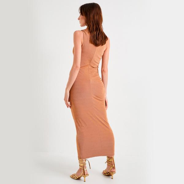 Rochie pentru femei Koton 4SAK80030UK M/ Brown photo 2