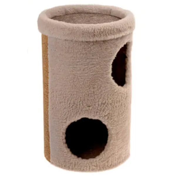 Когтеточка для кошек Comfy Tube Eco Напольная/ Коричневый photo 1