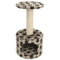 Когтеточка для кошек Comfy Zeo Booth Напольная/ Бежевый