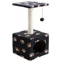 Когтеточка для кошек Comfy Ted Напольная/ Черный