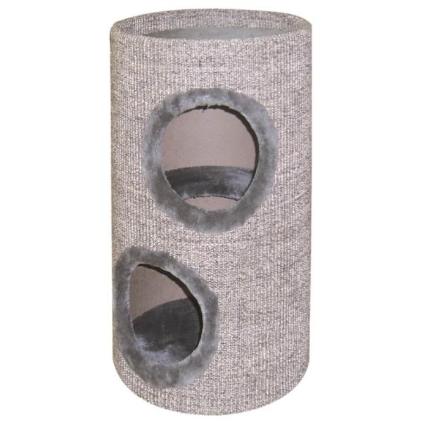 Когтеточка для кошек Comfy Tube Напольная/ Серый photo 1