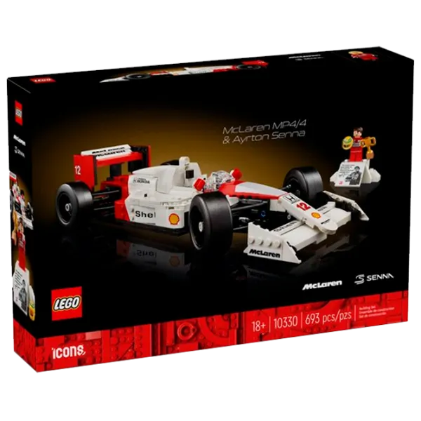 Конструктор LEGO McLaren MP4/ 4 & Ayrton Senna Автомобиль/ Разноцветный photo 1