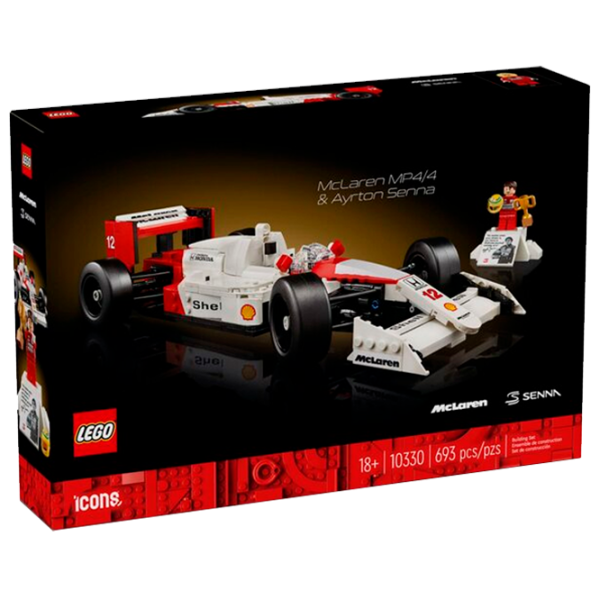 Конструктор LEGO McLaren MP4/ 4 & Ayrton Senna Автомобиль/ Разноцветный photo 1