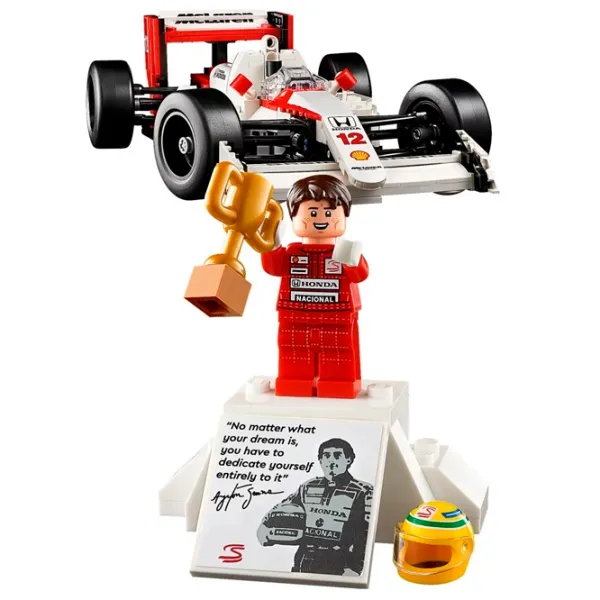 Конструктор LEGO McLaren MP4/ 4 & Ayrton Senna Автомобиль/ Разноцветный photo 2