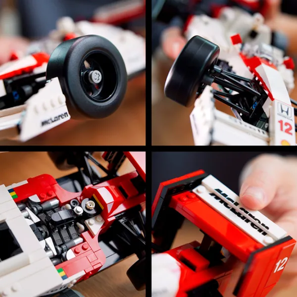 Конструктор LEGO McLaren MP4/ 4 & Ayrton Senna Автомобиль/ Разноцветный photo 14