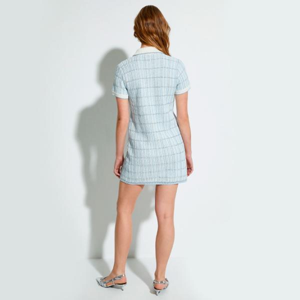 Rochie pentru femei Koton 4SAK80003HT XL/ Light Blue photo 2 Rochie pentru femei Koton 4SAK80003HT XL/ Light Blue photo 2