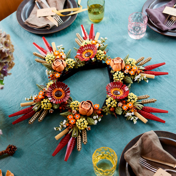 Constructor LEGO Dried Flower Centerpiece Flori/ Multicolor photo 9 Constructor LEGO Dried Flower Centerpiece Flori/ Multicolor photo 9