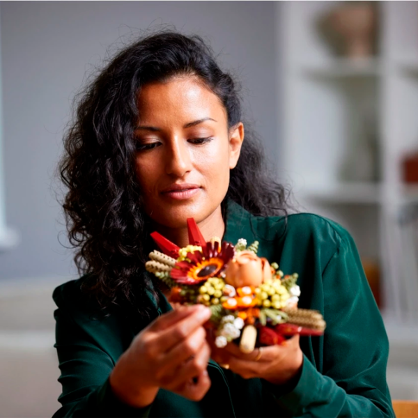 Constructor LEGO Dried Flower Centerpiece Flori/ Multicolor photo 13 Constructor LEGO Dried Flower Centerpiece Flori/ Multicolor photo 13