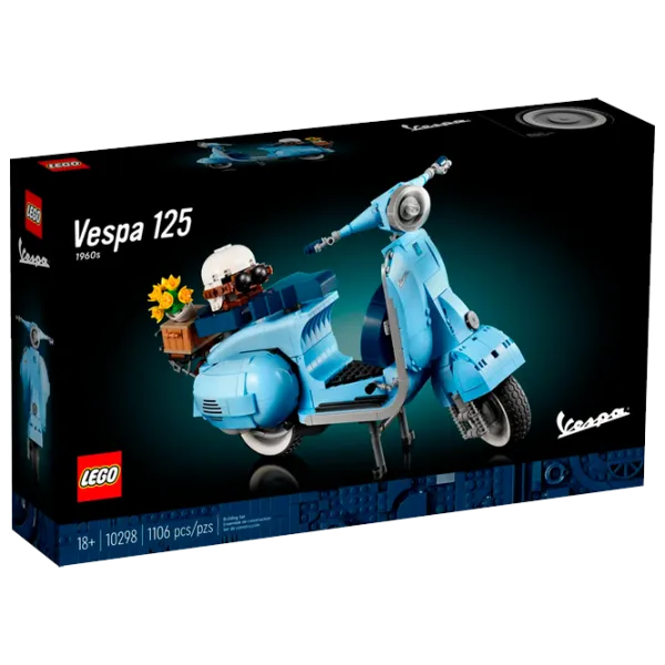 Constructor LEGO Vespa Piaggio Motocicletă/ Multicolor photo 1