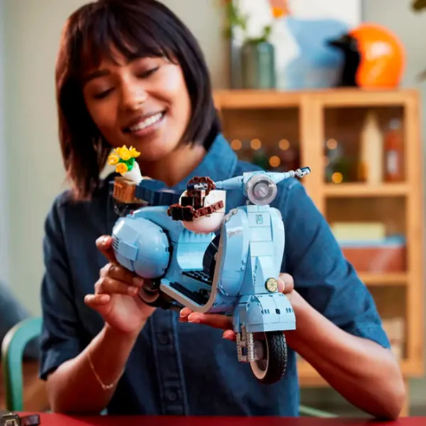 Constructor LEGO Vespa Piaggio Motocicletă/ Multicolor photo 15