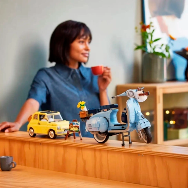 Constructor LEGO Vespa Piaggio Motocicletă/ Multicolor photo 16